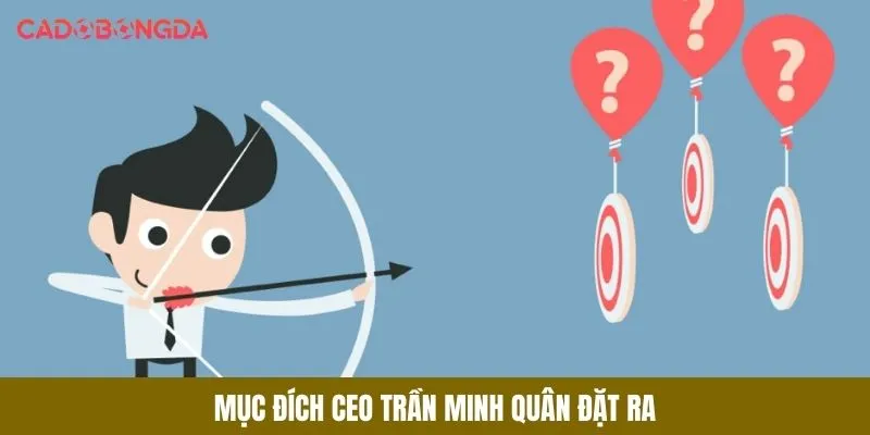 CEO Trần Minh Quân đã có nhiều mục tiêu phát triển