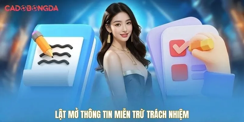 Nội dung cốt lõi hệ thống được miễn trừ trách nhiệm